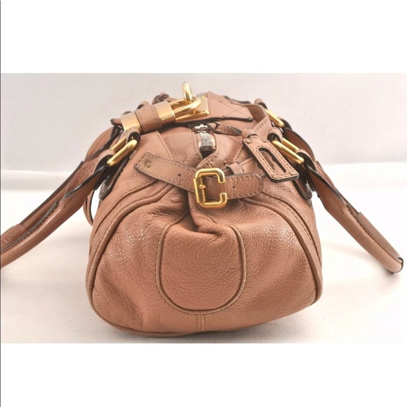 Authentic Chloe Paddington Handbag Leather Pink - Picture 3 of 11